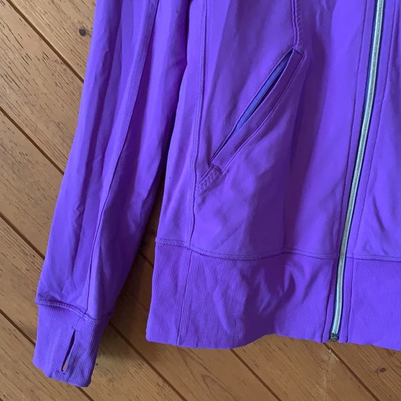 Lululemon Purple Zip up Size 8 - Picture 3 of 6